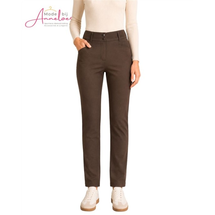 Red Button Broek Diana Smart SRB5037- Mud Red Button Broek Diana Smart SRB5037- Mud